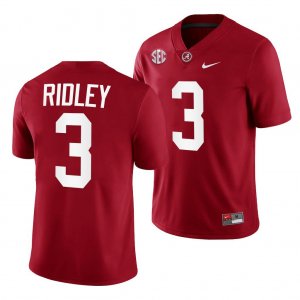 Men's Alabama Crimson Tide #3 Calvin Ridley Crimson NCAA College Football Jersey 2403UZXR1